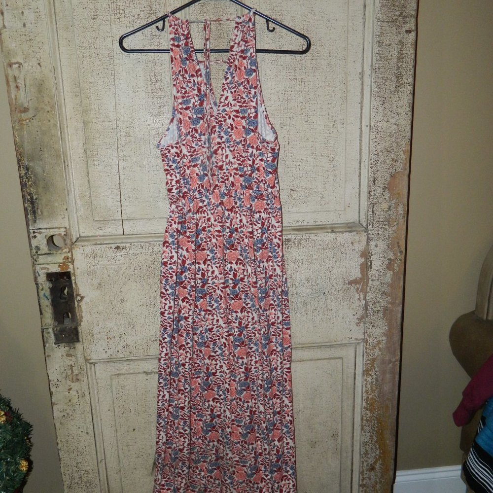 Lucky Brand Maxi Long Dress Boho Size Small (Y-26) - Picture 4 of 4